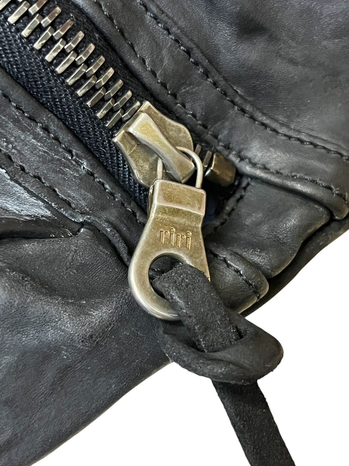 Isamu Katayama Backlash ISAMU KATAYAMA BACKLASH BLACK LEATHER COWHIDE SHOULDER BAG Size ONE SIZE - 12 Thumbnail