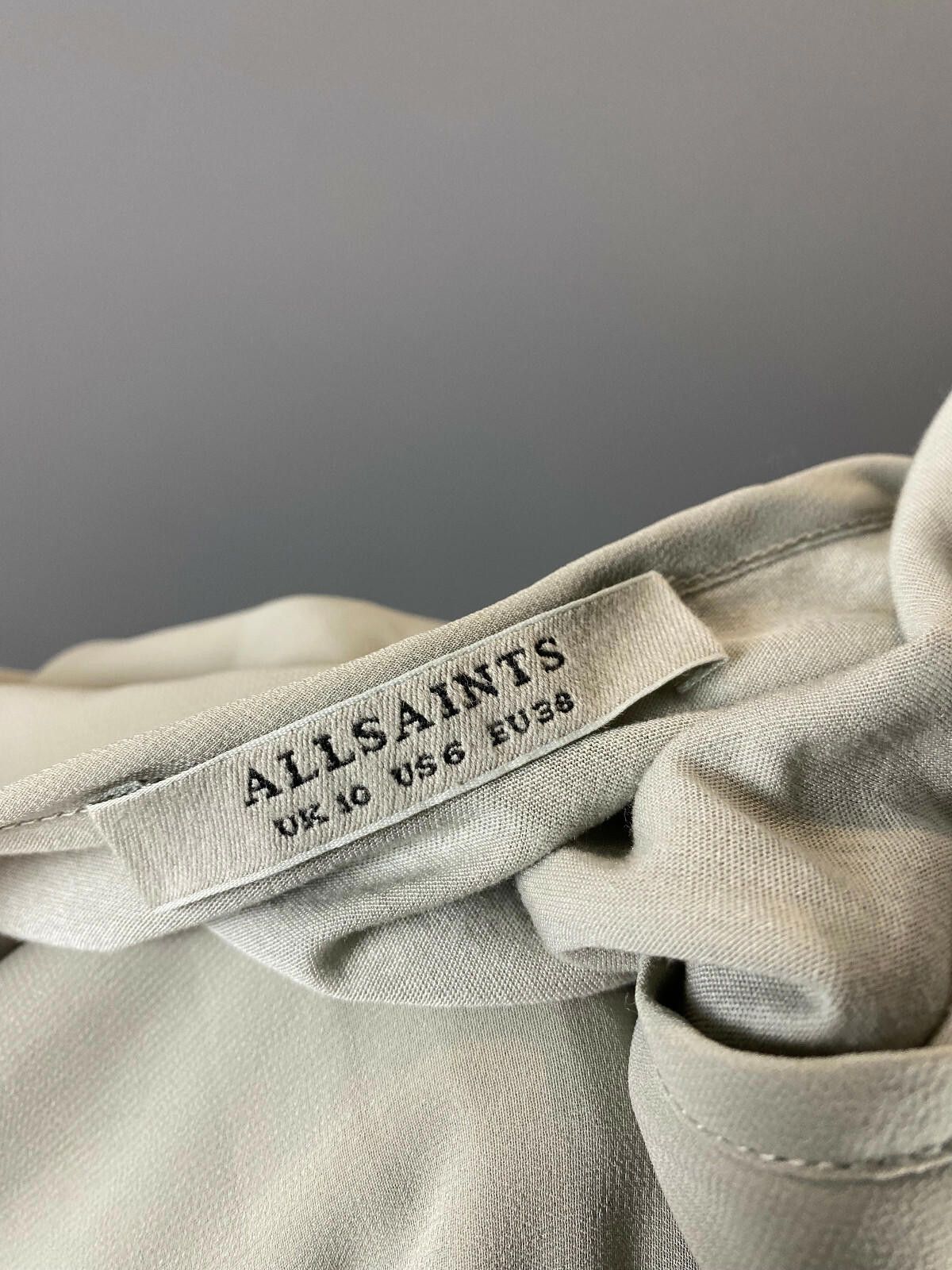 Allsaints Ladies All Saints Grey Lenght Tank Dress Size UK 10 / US 6 Size L / US 10 / IT 46 - 7 Thumbnail