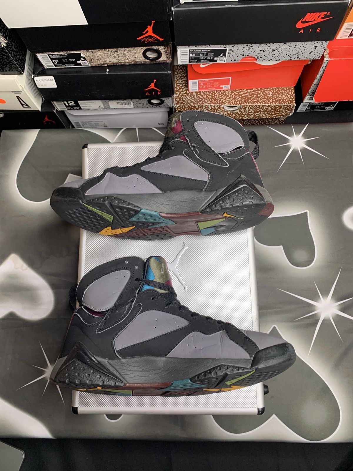 Jordan Brand Air Jordan 7 Retro Bordeaux 2015 Size US 9 / EU 42 - 3 Thumbnail