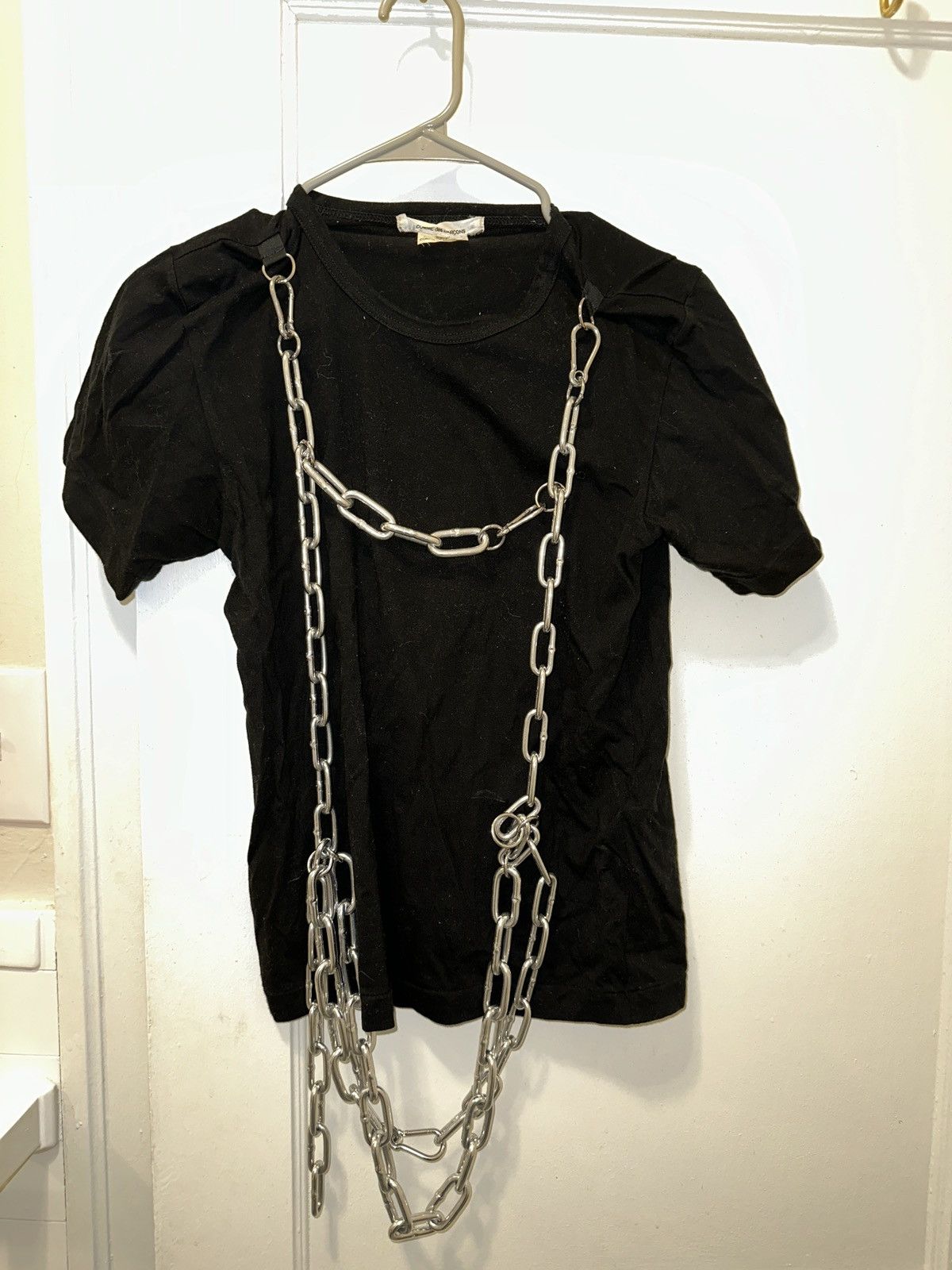 Comme des Garcons CDG Chain Harness T-Shirt Size M / US 6-8 / IT 42-44 - 2 Thumbnail