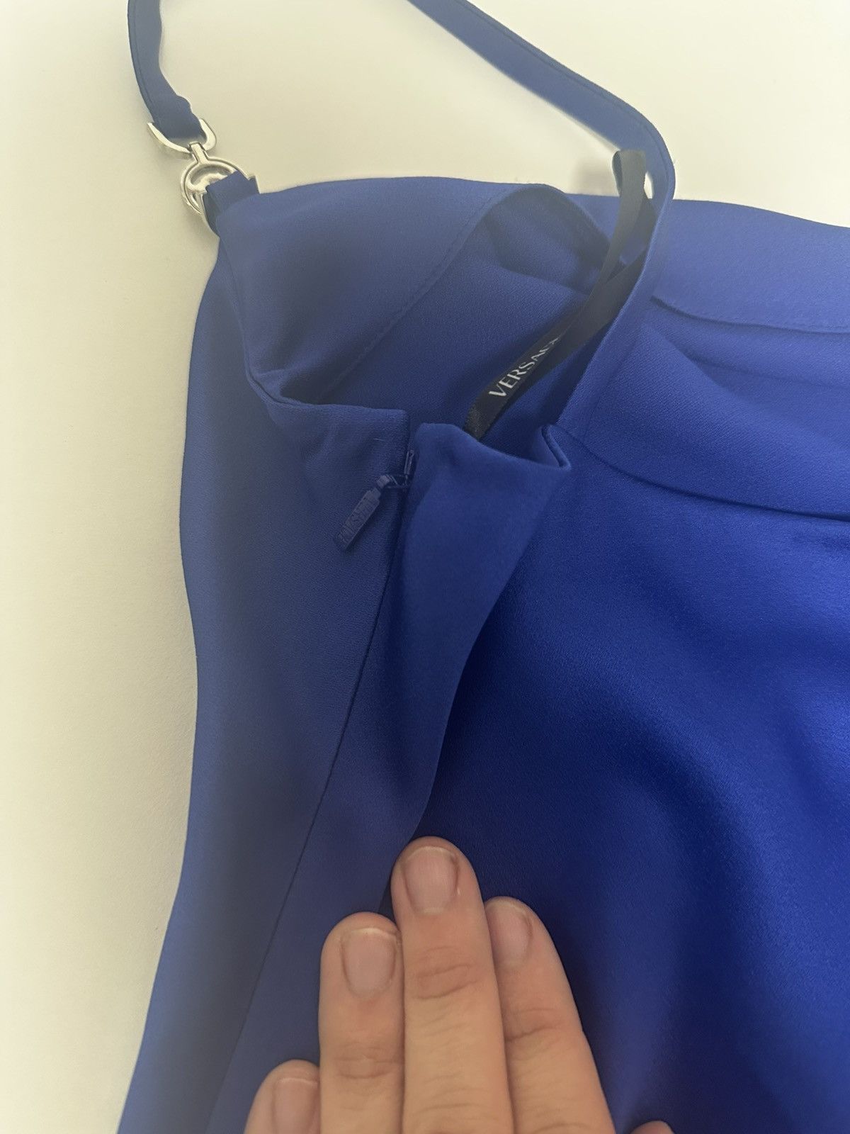 Versace Versace Blue Camisole Top Size M / US 6-8 / IT 42-44 - 13 Thumbnail