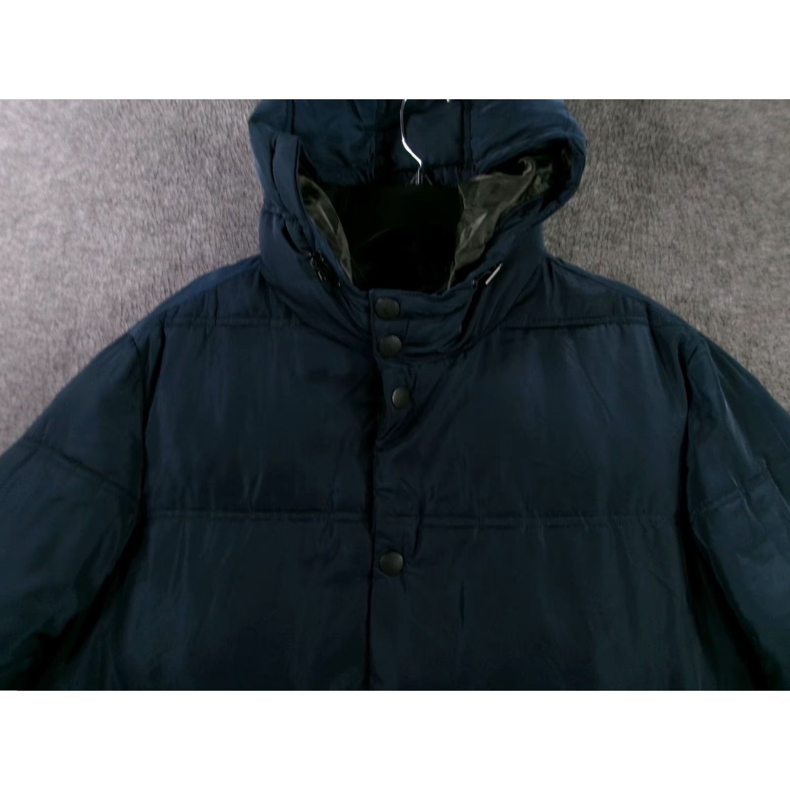 Lucky Brand Lucky Brand Jacket Mens L Navy Hooded Puffer Snap Zipper Winter Coat Insulated Size US L / EU 52-54 / 3 - 2 Thumbnail