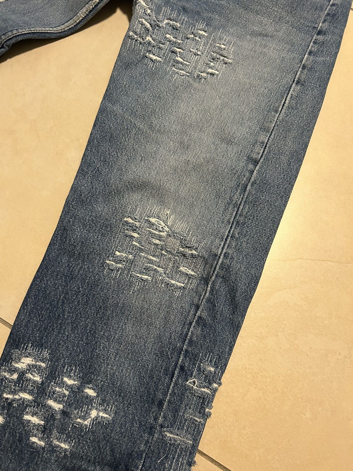 Levi's Vintage Reconstructed Levi's Denim Jeans Size US 32 / EU 48 - 4 Thumbnail