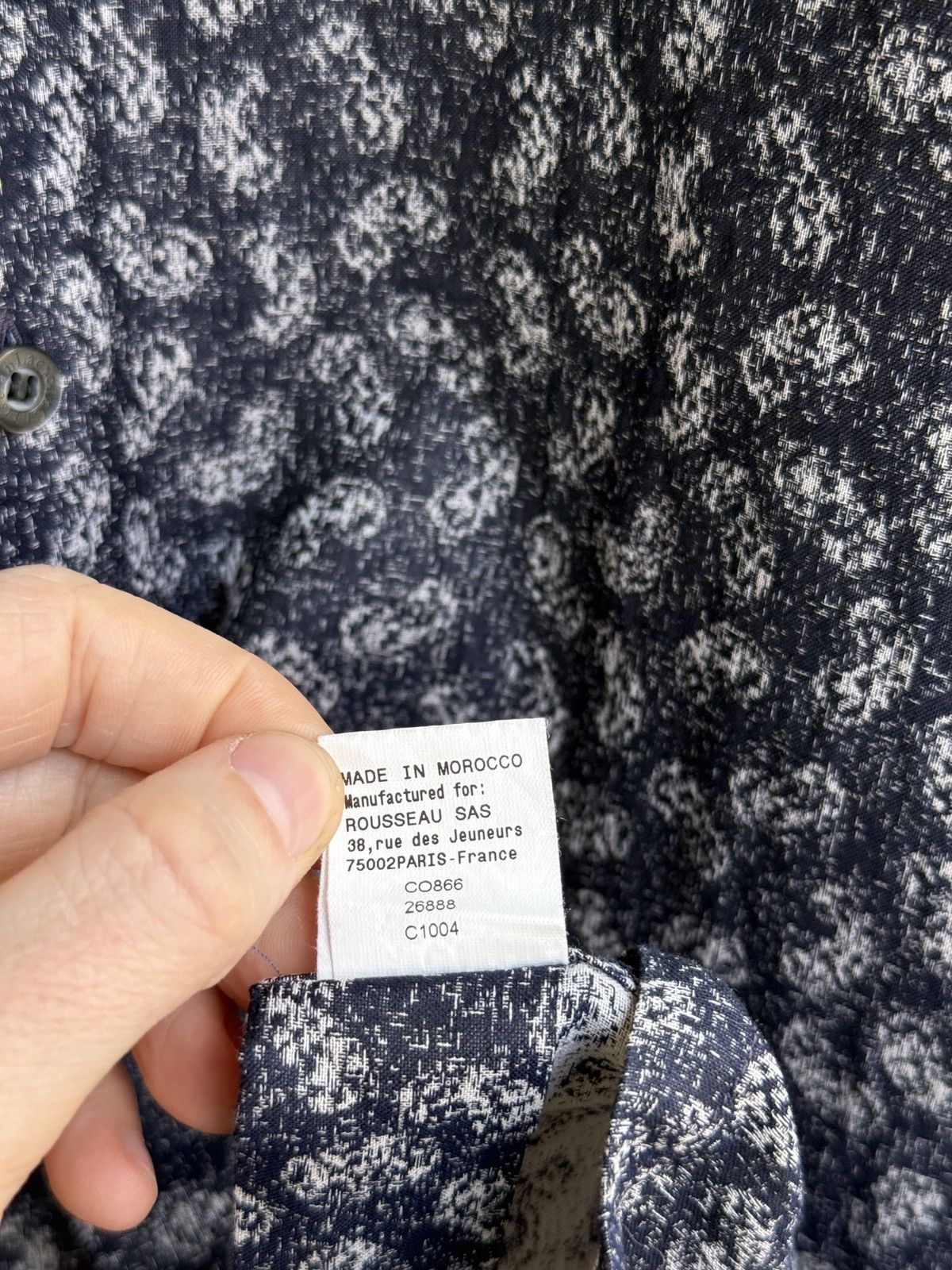 Christian Lacroix Christian Lacroix Homme Printed Button Shirt Size US XL / EU 56 / 4 - 6 Thumbnail