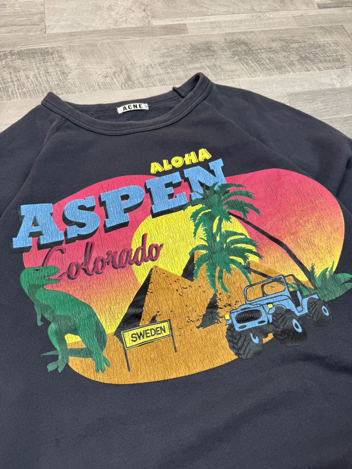 Acne Studios Acne Studios Aspen Aloha Sweatshirt Size US M / EU 48-50 / 2 - 7 Thumbnail