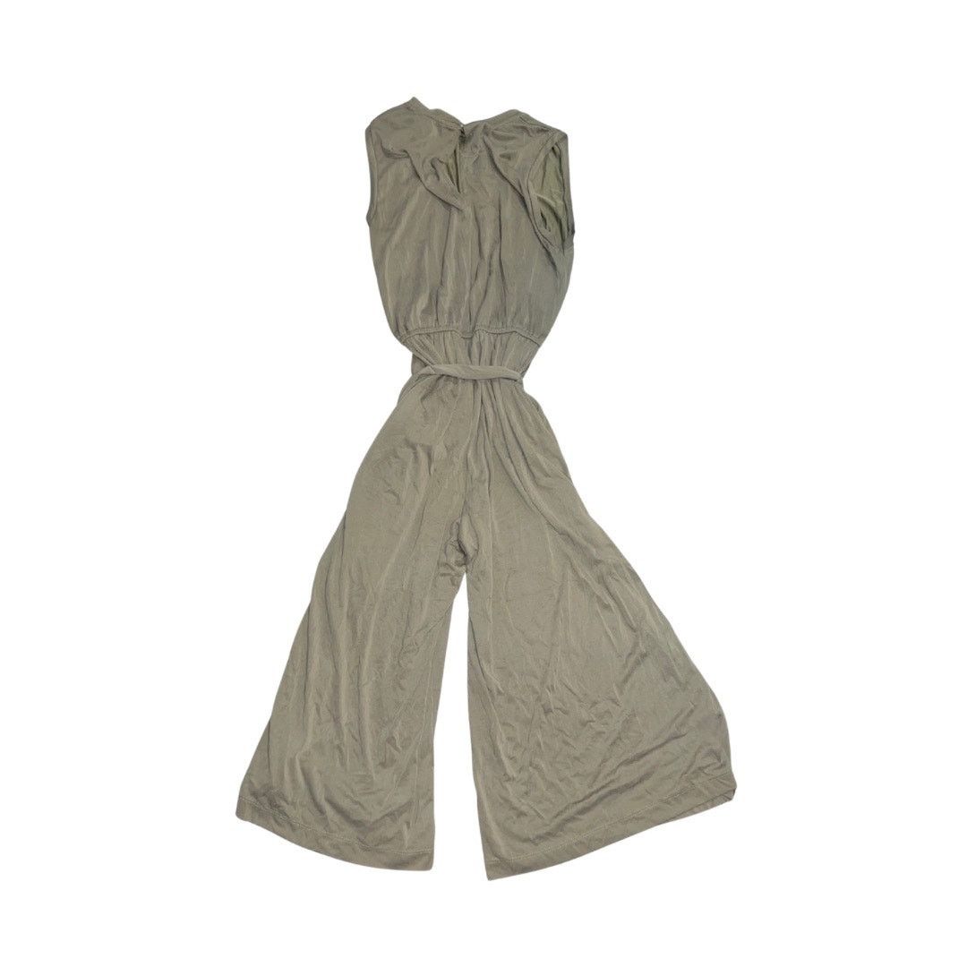 Other Charlie Paige Sleeveless Belted Wide Leg Cropped Jumpsuit Size 29" - 2 Thumbnail