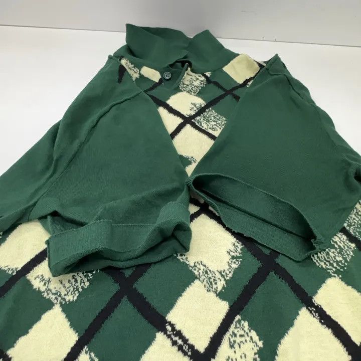 Burberry Burberry Burberry Color Blocked Knit Polo Shirt-2507 Size US M / EU 48-50 / 2 - 8 Thumbnail