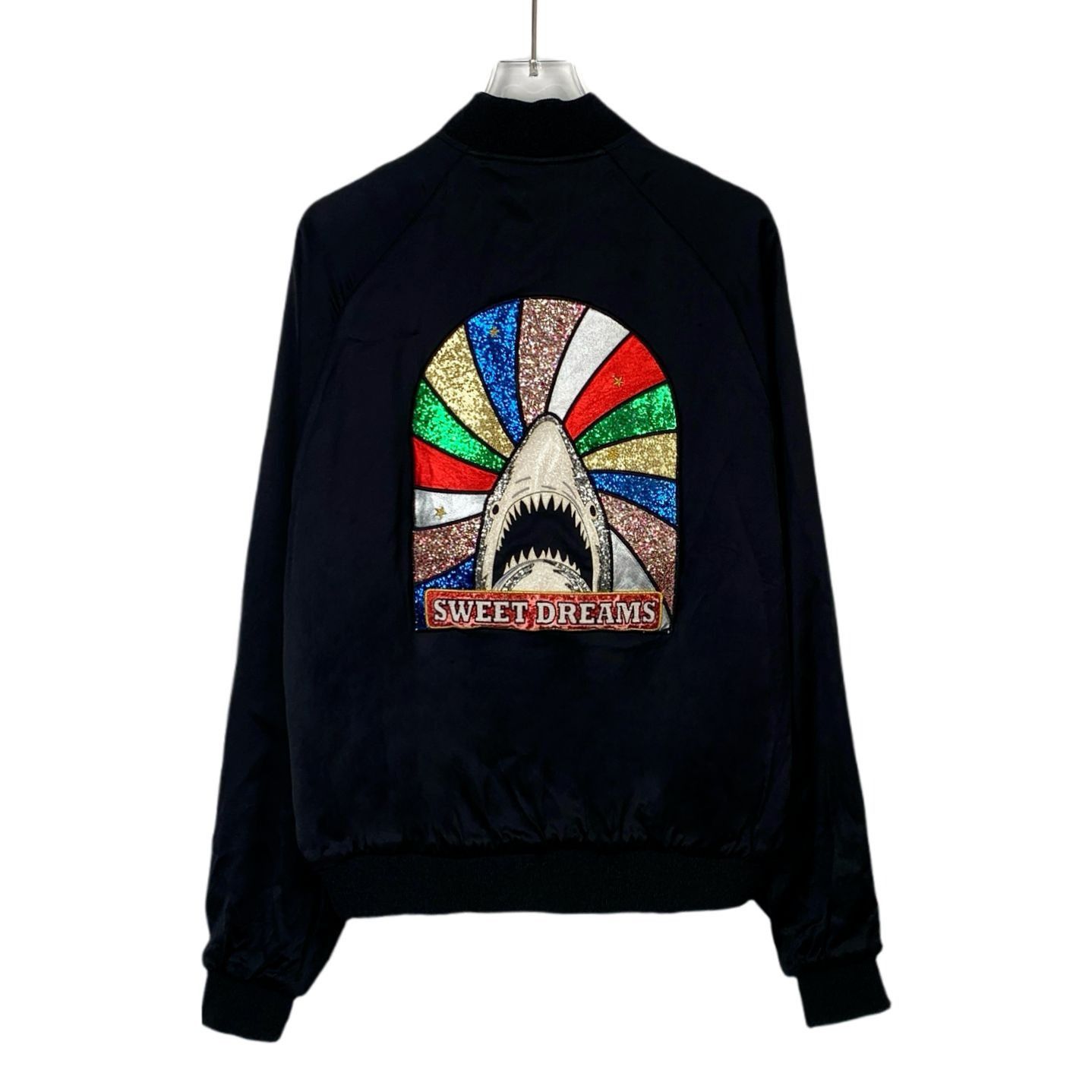 Saint Laurent Paris Saint Laurent Black Shark Zip Jacket (Size 48/M) Size M / US 6-8 / IT 42-44 - 12 Thumbnail