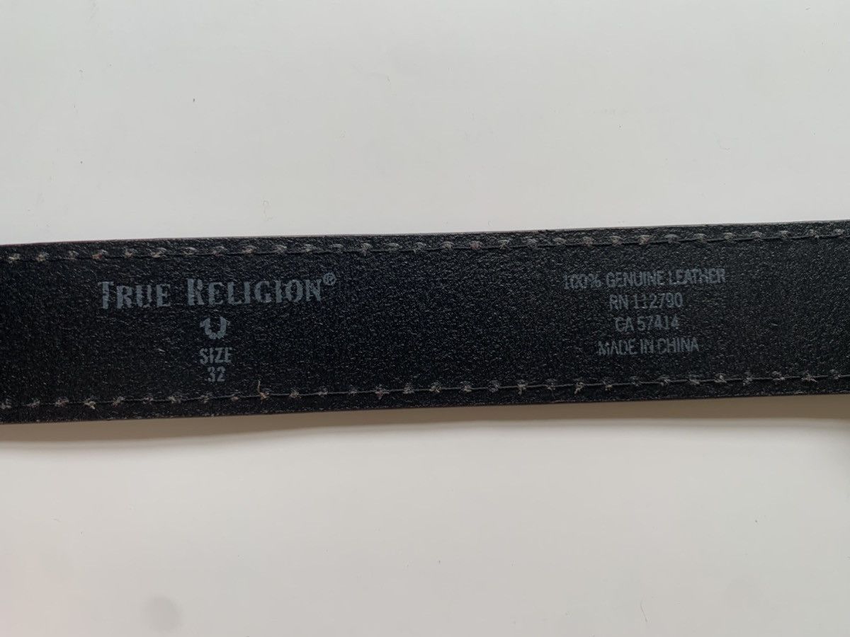 True Religion True Religion Horseshoe Belt Size 32 - 3 Thumbnail