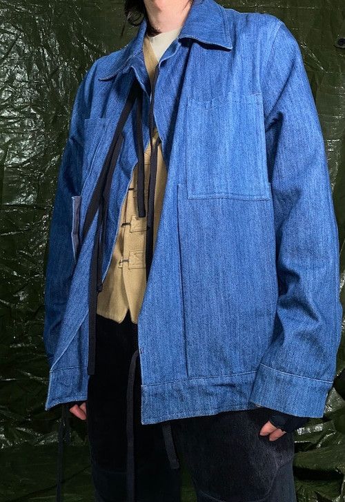 Craig Green SS15 Runway Tied Denim Jacket Size US S / EU 44-46 / 1 - 9 Thumbnail