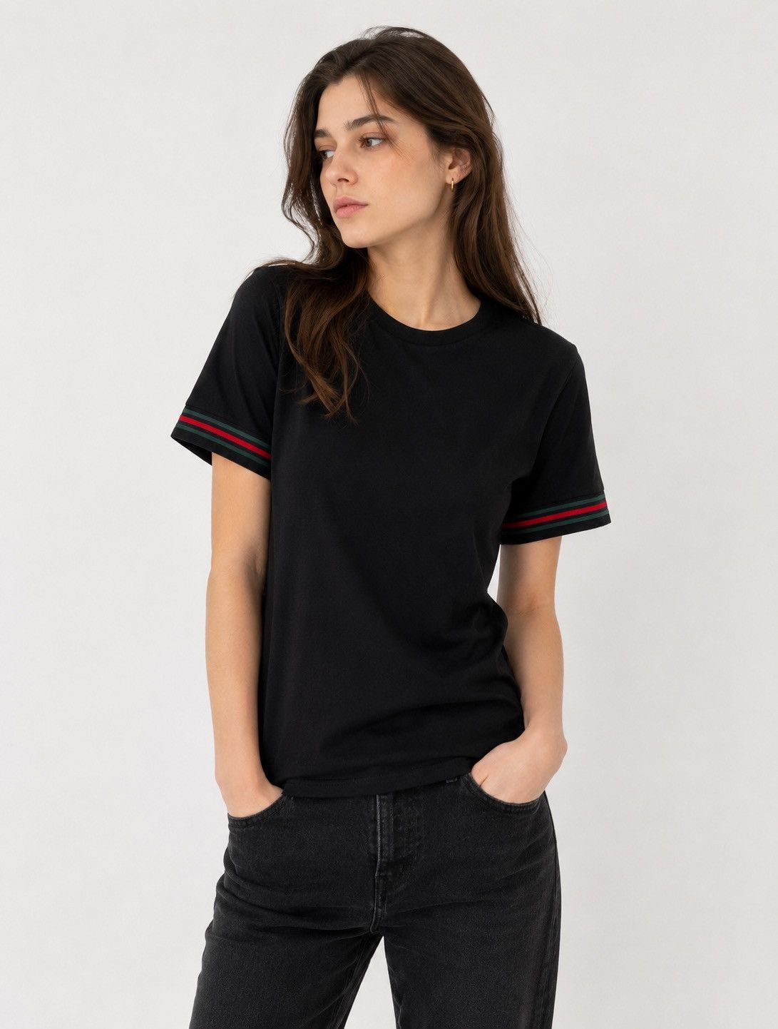 Gucci Gucci Black T-Shirt Women’s Size XL Size XL / US 12-14 / IT 48-50 - 1 Thumbnail