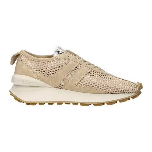 image of Lanvin Ob1O1E0424 Low Top Sneakers In Beige, Men's (Size 9)