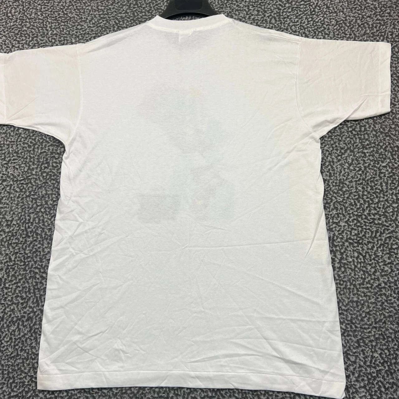 Fruit Of The Loom Vintage Windsurfing Shirt Men XL White Cotton Deadstock New Size US XL / EU 56 / 4 - 2 Thumbnail