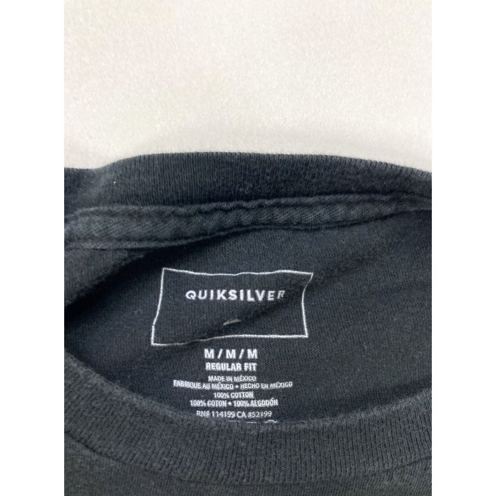 Quiksilver Quiksilver Skull Graphic T-shirt Women Medium Black Short Sleeve Size M / US 6-8 / IT 42-44 - 4 Thumbnail