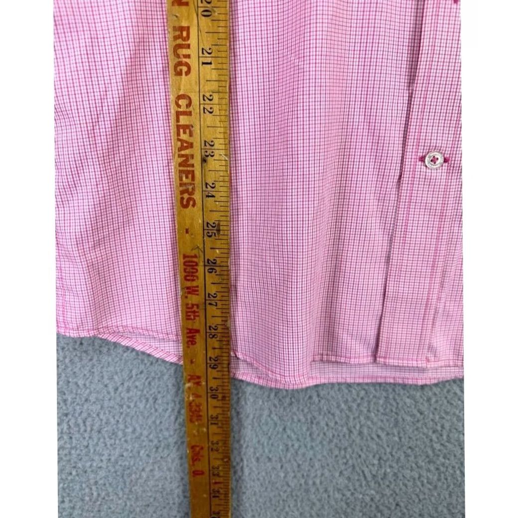 Southern Tide Southern Tide Shirt Adult Small Pink White Plaid Intercoastal Button Down Mens Size US S / EU 44-46 / 1 - 7 Thumbnail