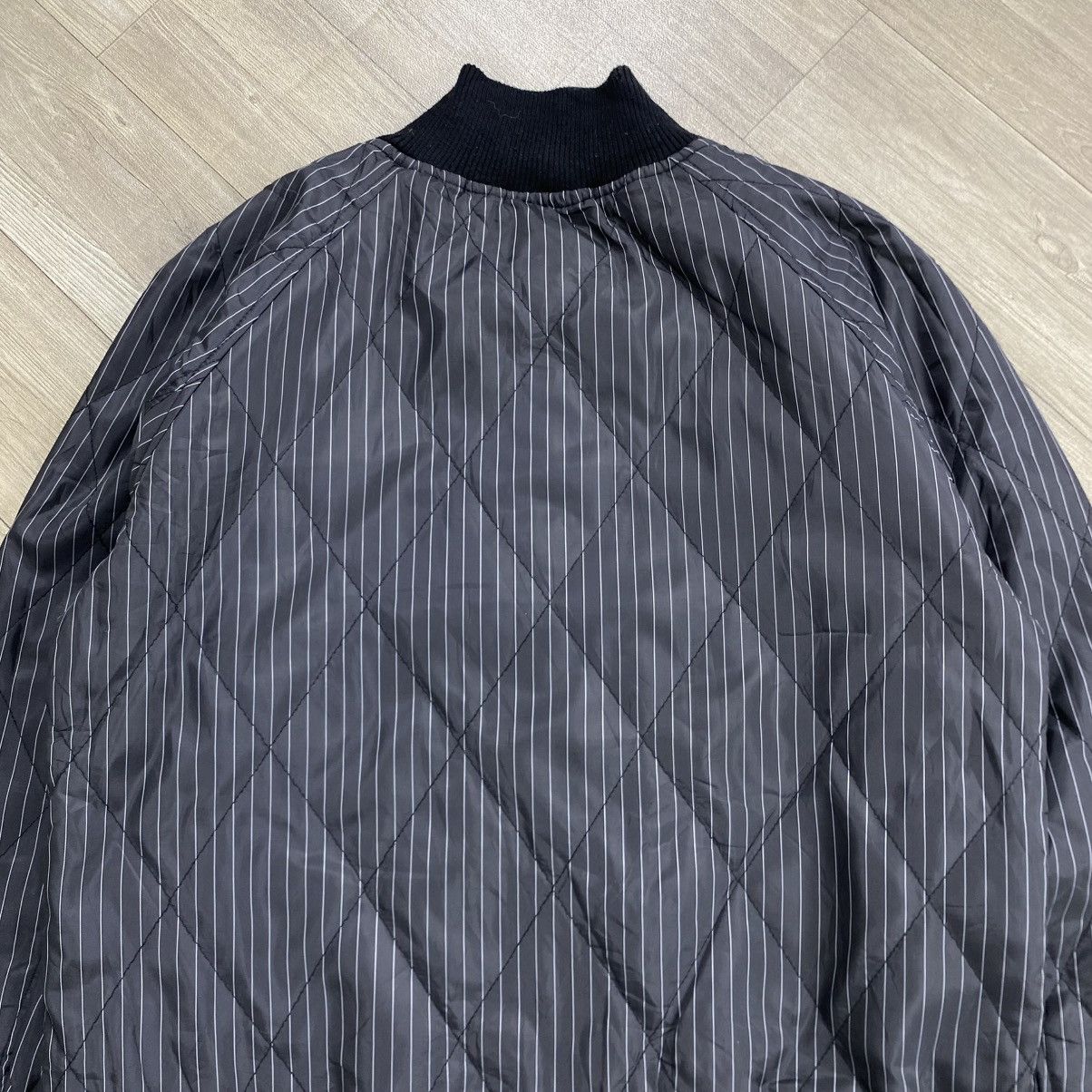 semanticdesign 2000s Vintage SematicDesign Quilted Striped Inner Jacket Size US L / EU 52-54 / 3 - 8 Thumbnail