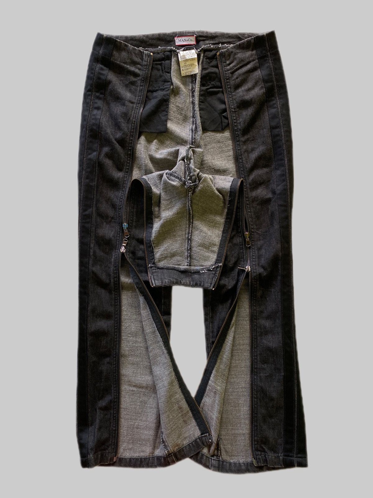 MAX&Co. Rare Design Vintage Max & Co. Long Zipper Jeans Size 28" / US 6 / IT 42 - 5 Thumbnail
