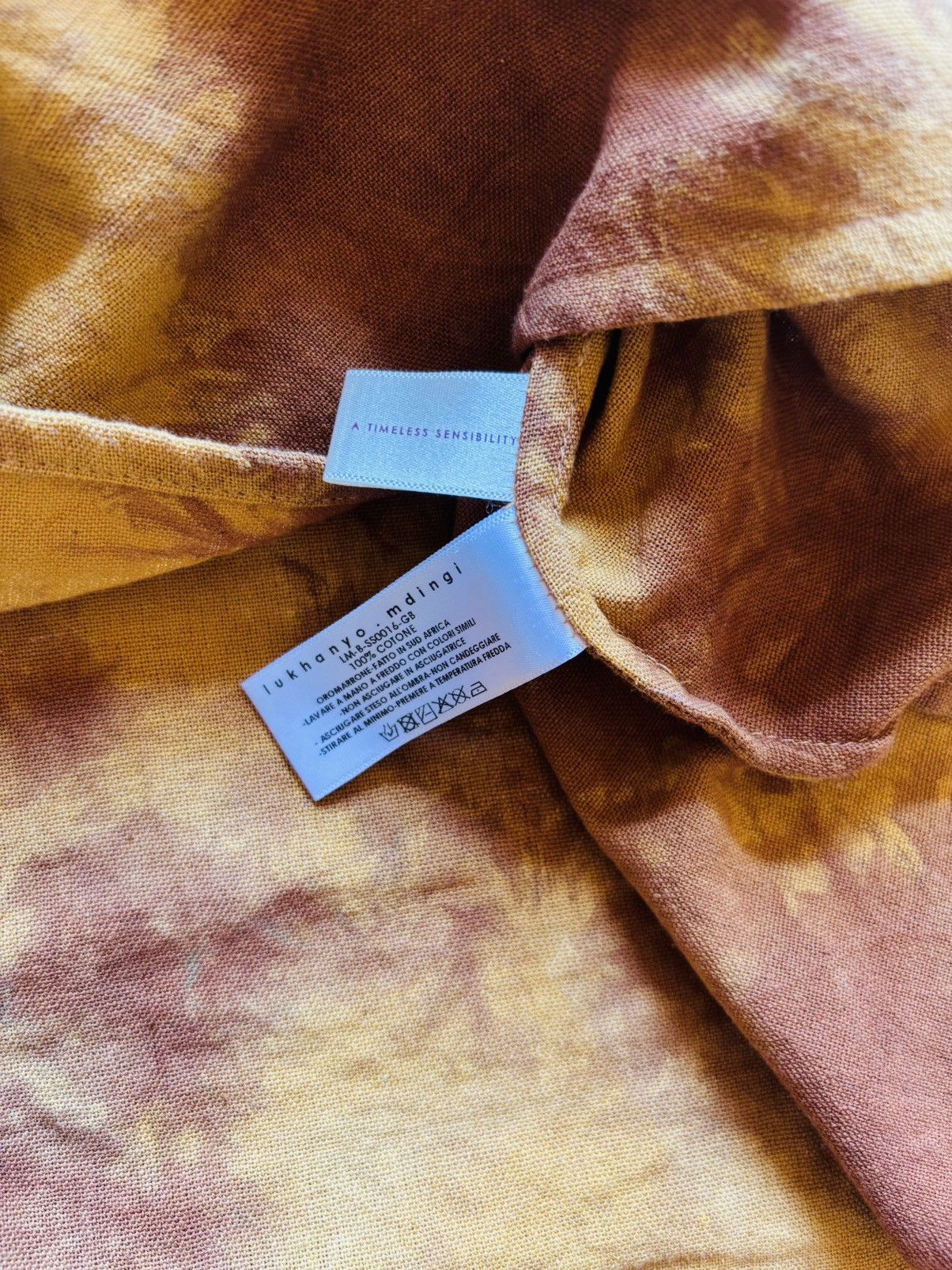 Other Lukhanyo Mdingi Tie die Collared shirt Size US M / EU 48-50 / 2 - 4 Thumbnail