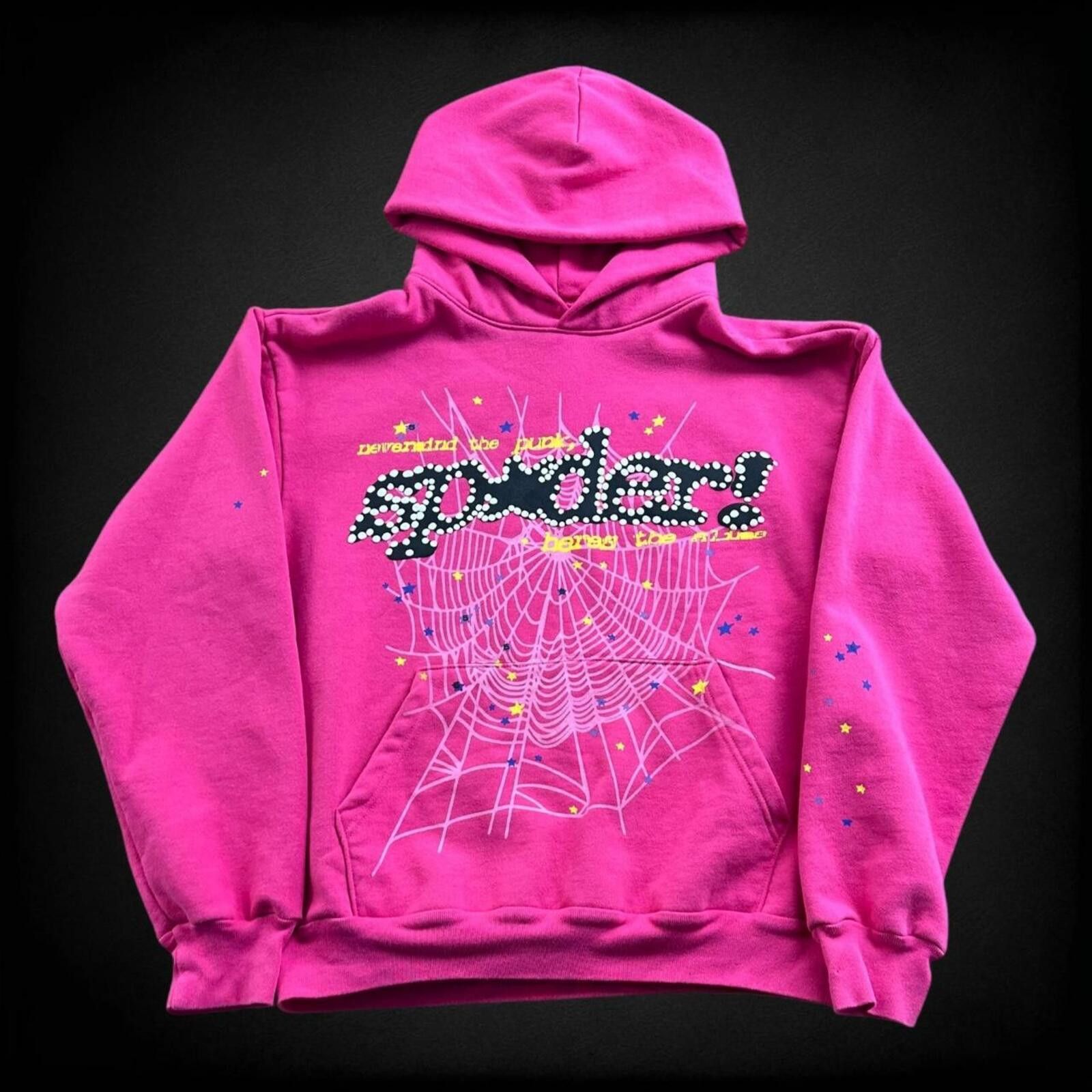Other Pink Sp5der spider Worldwide hoodie! Young thug Size US L / EU 52-54 / 3 - 1 Thumbnail