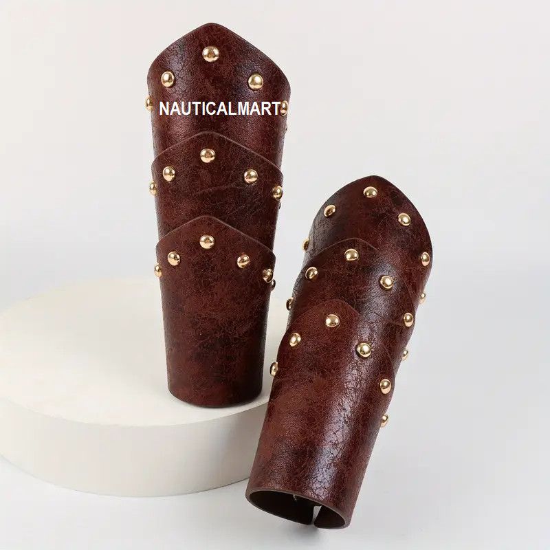 Other Medieval Viking Steampunk Wrist & Arm Guard Size ONE SIZE - 3 Thumbnail