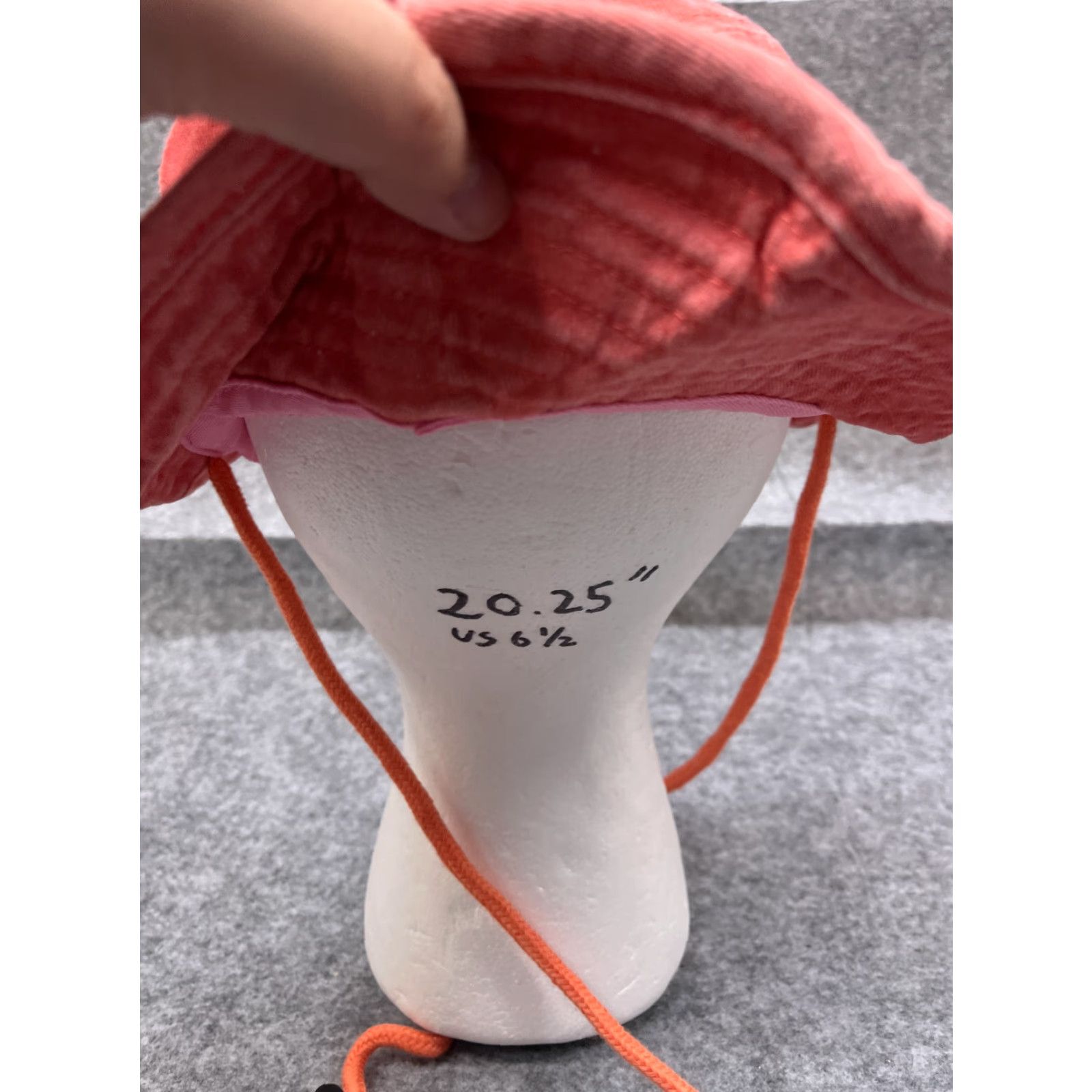 Vintage Lucky 7 Hat Bucket Adult M Red Cotton Fish Hiking Camping Logo 90s None Mens Size ONE SIZE - 7 Thumbnail
