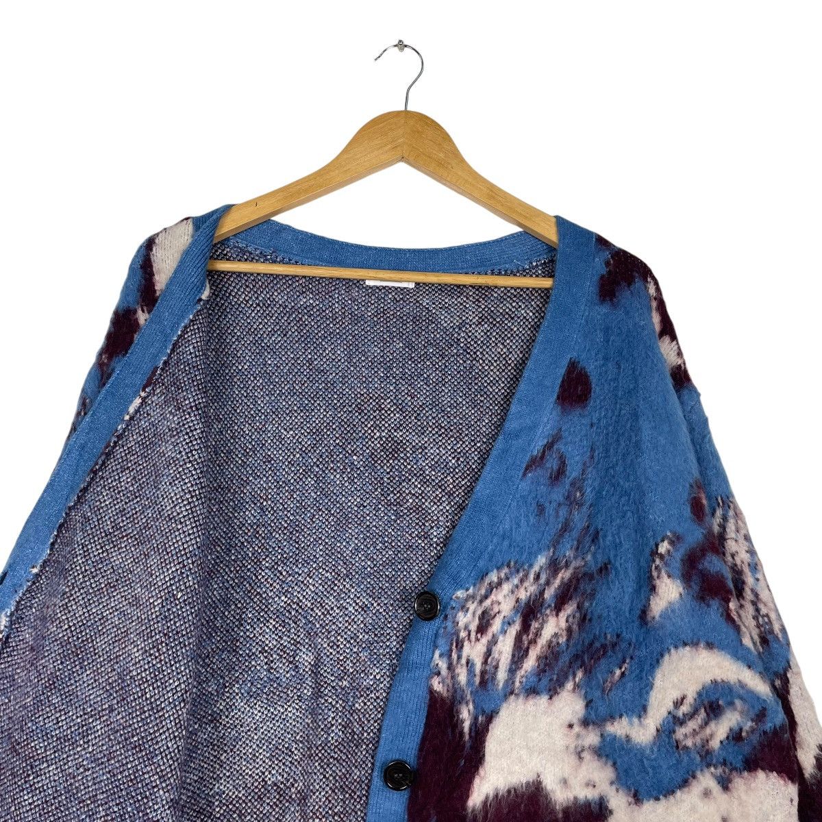 Designer × Japanese Brand × LOWRYS FARM 💥LAWRYS FARM POP ART KNIT CARDIGAN Size US XL / EU 56 / 4 - 10 Thumbnail