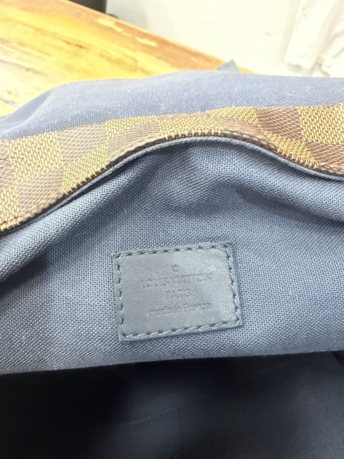 Louis Vuitton Louis Vuitton Damier Ebene Runner Backpack - Size ONE SIZE - 8 Thumbnail