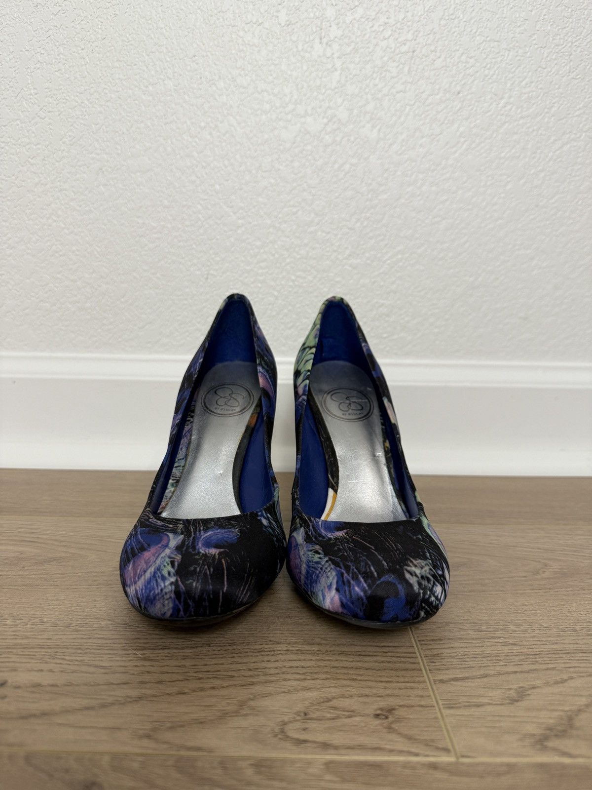 Jessica Simpson Jessica Simpson women’s peacock blue heels Size US 6.5 / IT 36.5 - 4 Thumbnail