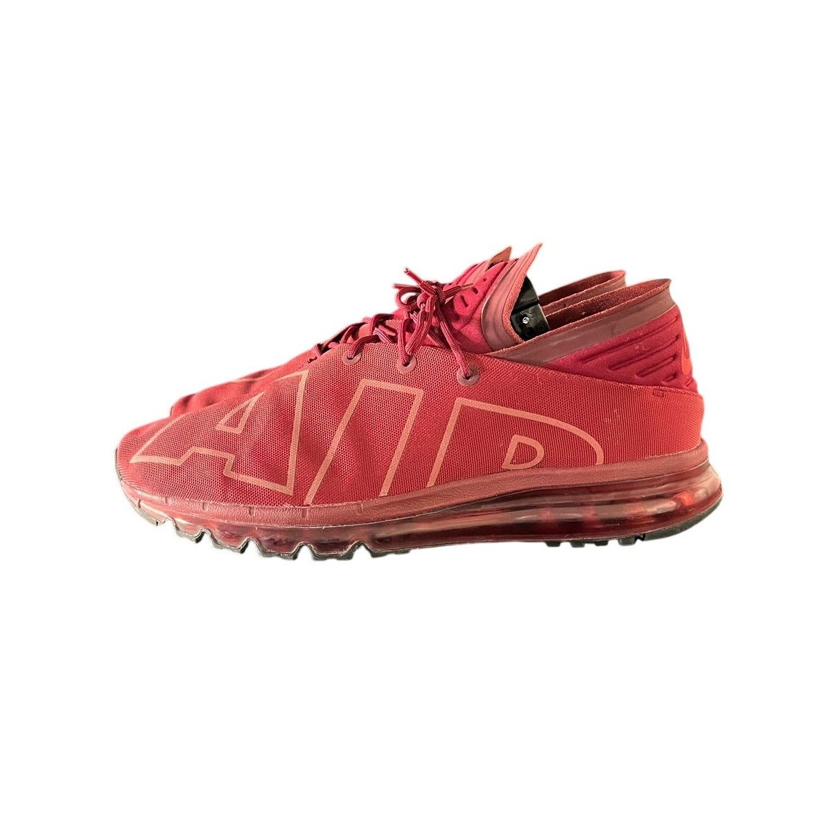 Nike Size 13 Nike Air Max Flair SE Team Red Running Shoes B12 Size US 13 / EU 46 - 2 Thumbnail