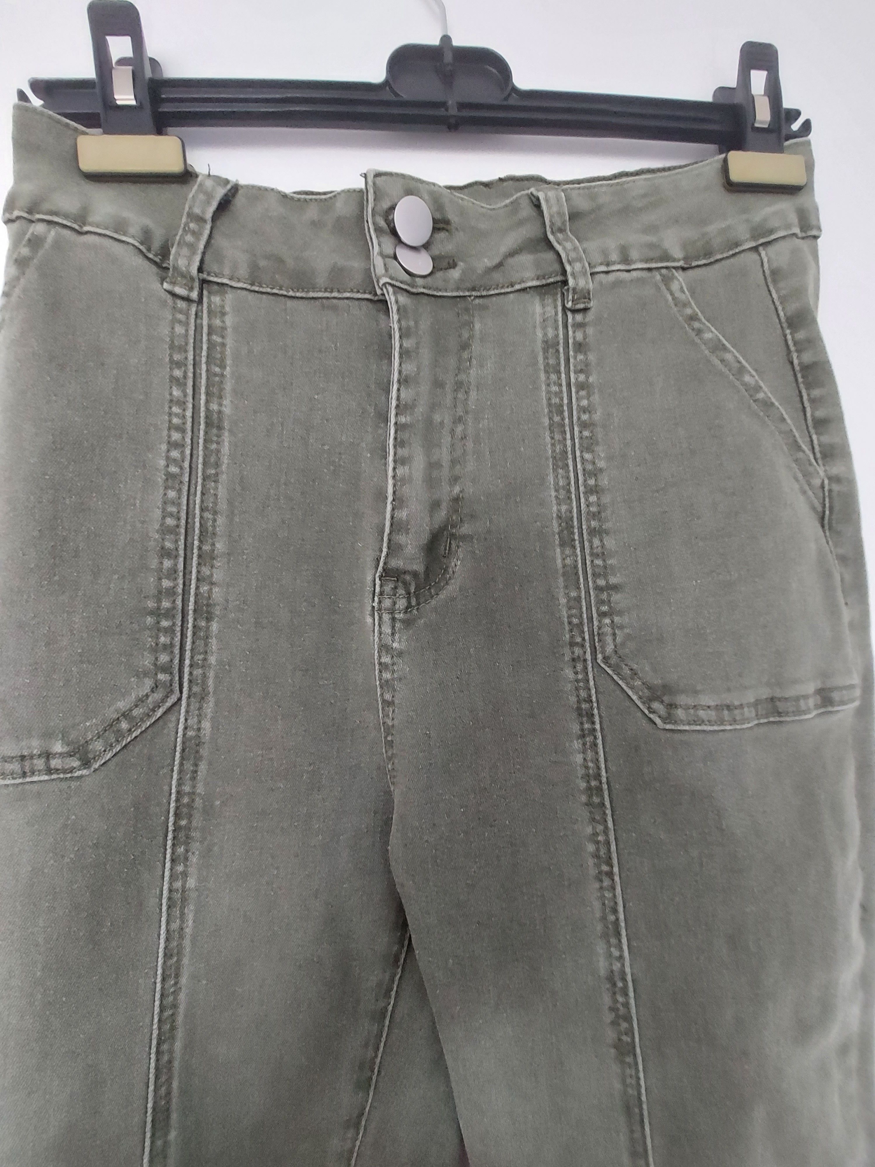 H&M Set: Khaki jacket, 38+ Ecru Shirt, 38+ Sage jeans, 40v Size M / US 6-8 / IT 42-44 - 6 Thumbnail