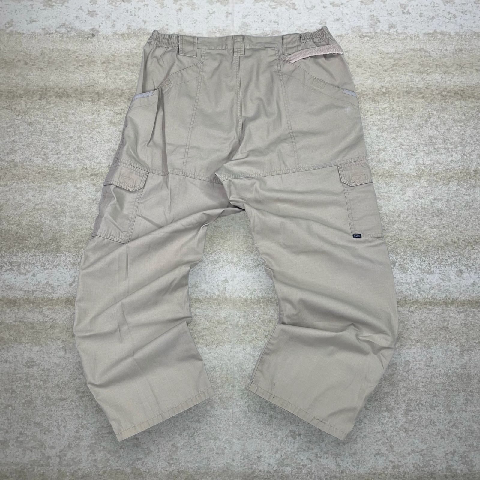 5.11 Vintage 90s 5.11 Tactical Pants 38x30 Baggy Tan Double Knees Size US 38 / EU 54 - 1 Thumbnail