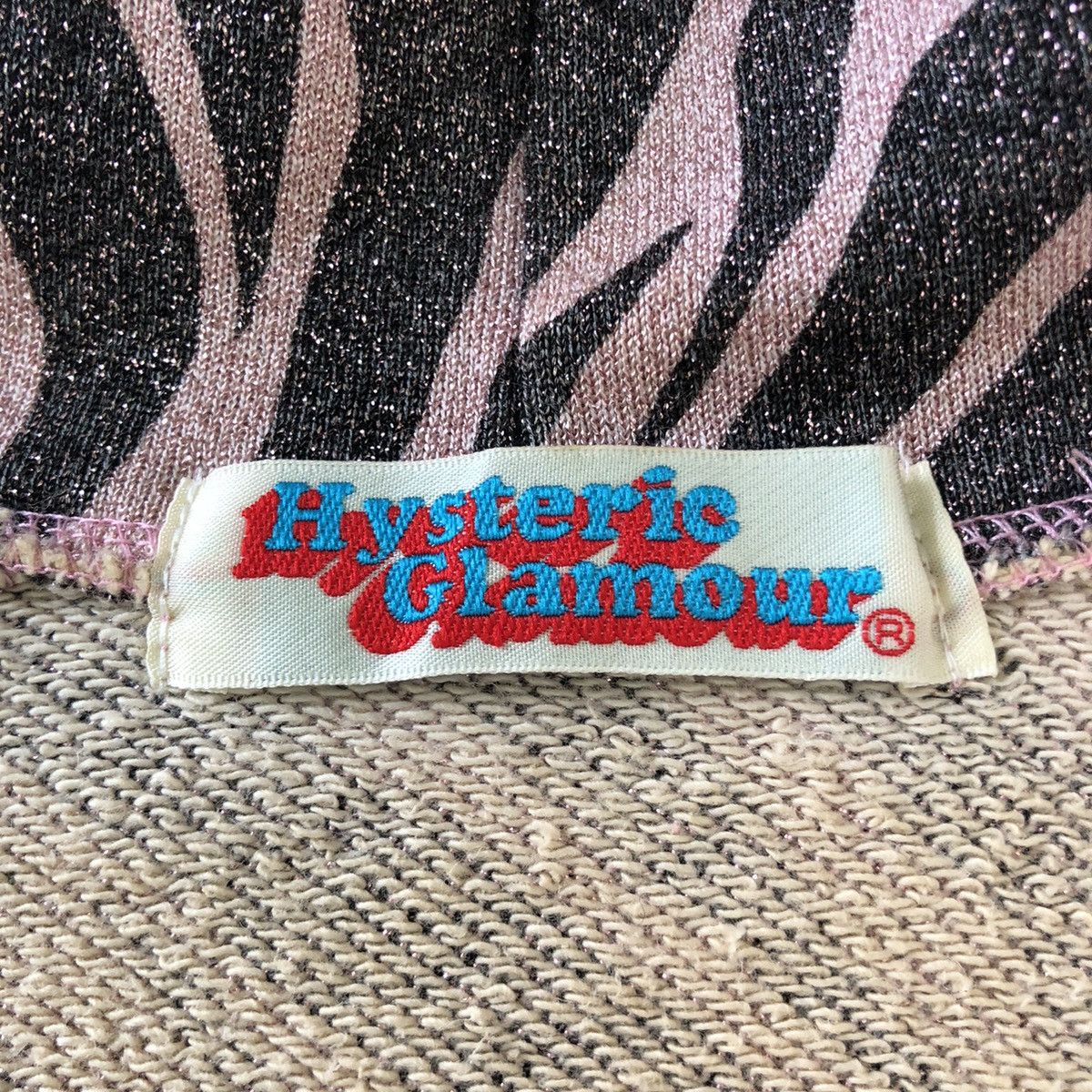 Hysteric Glamour Hysteric Glamour Japan Metallic Zebra Print Hoodie Size S / US 4 / IT 40 - 13 Thumbnail