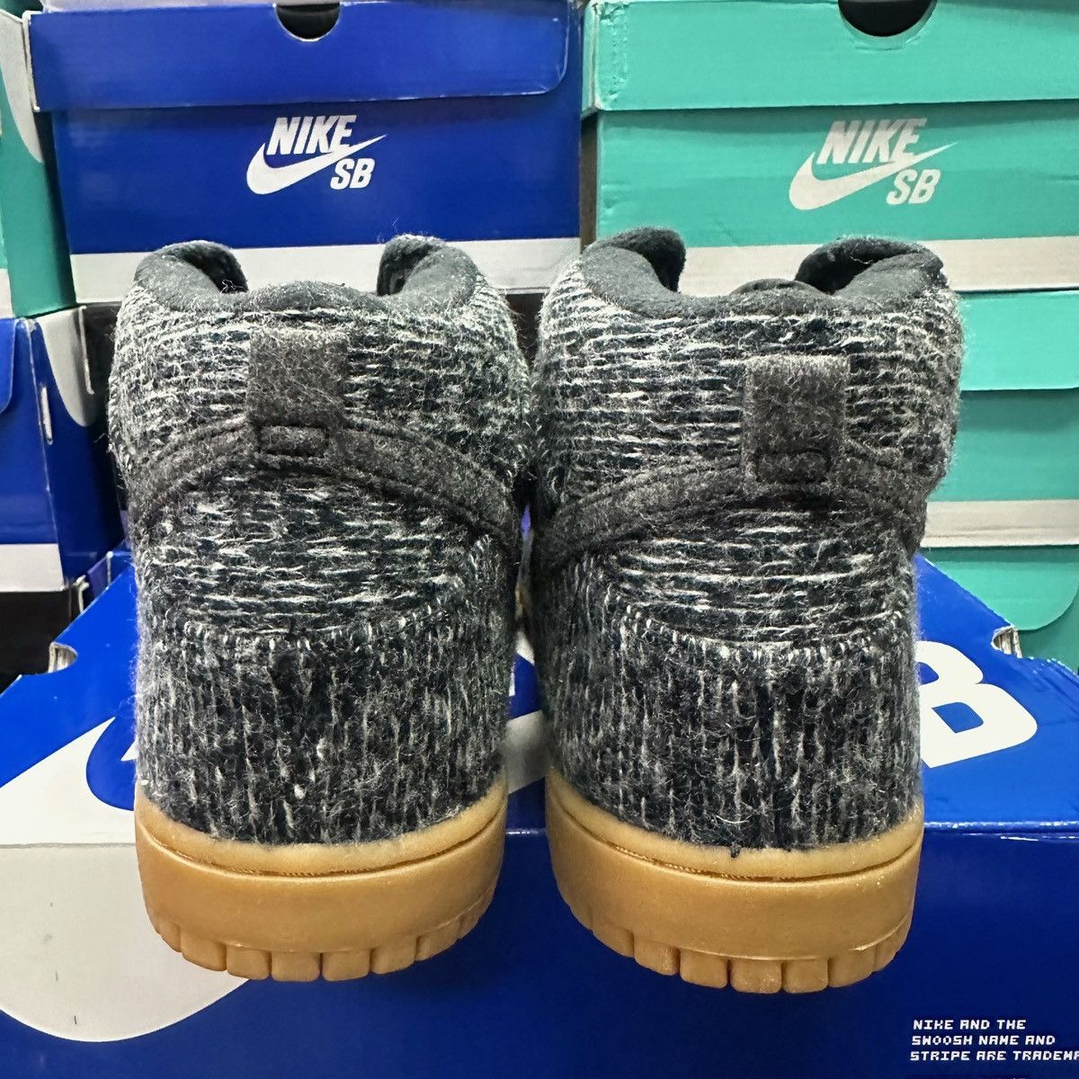 Nike Size 10.5 - Nike SB Dunk High Warmth 684807 002 2014 Size US 10.5 / EU 43-44 - 3 Thumbnail