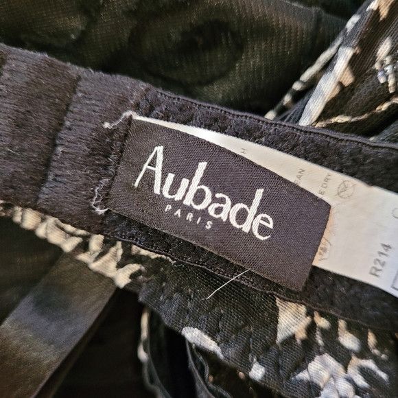 Other Aubade Underwired Love Circus Lace Bow Black Bra - 38c Size ONE SIZE - 4 Thumbnail