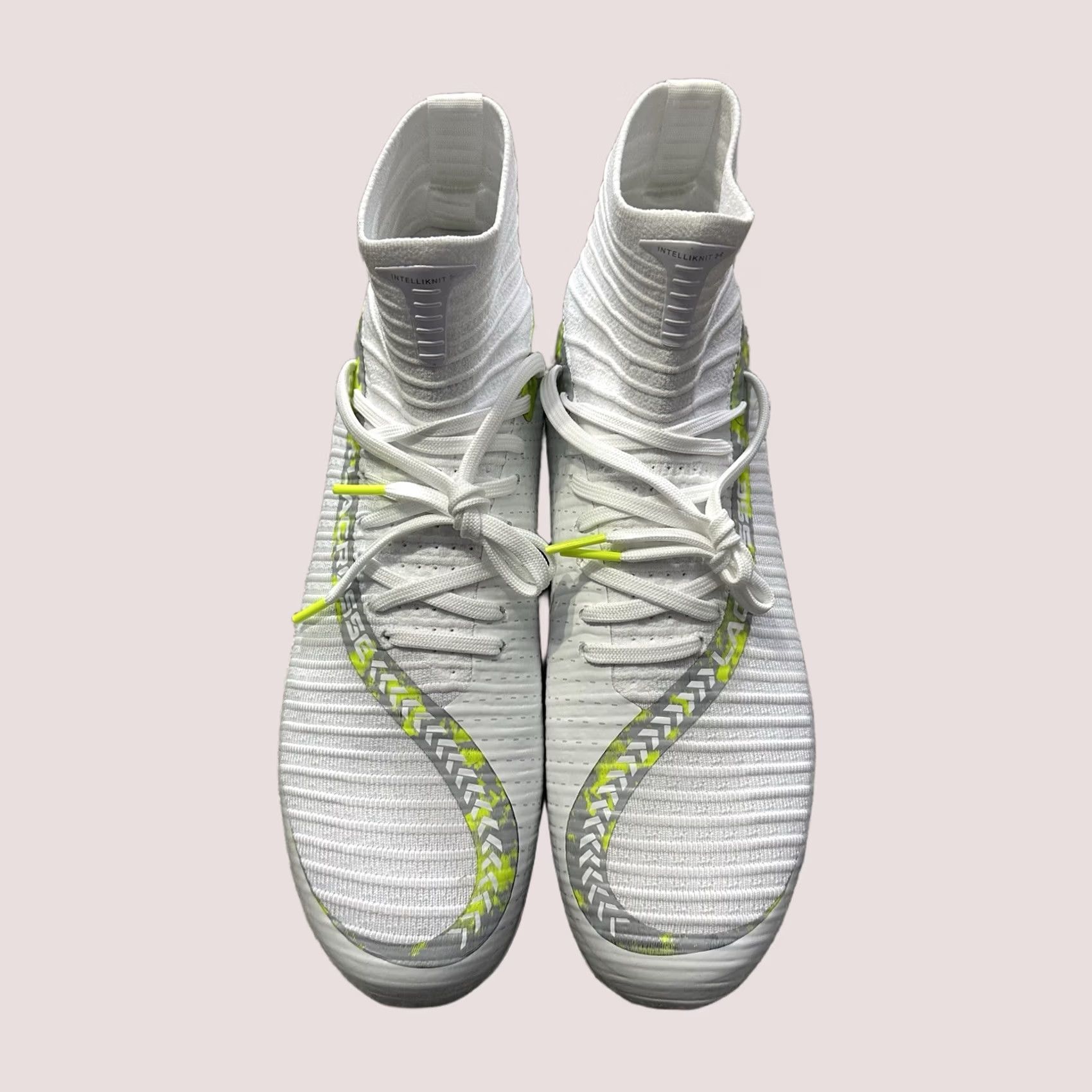 Under Armour Under Armour Highlight MC Lacrosse Cleats Men Size 8.5 White Neon Green Shoes Sneaker Football Lacrosse 3028659 MC 2024 Size US 9 / EU 42 - 1 Thumbnail