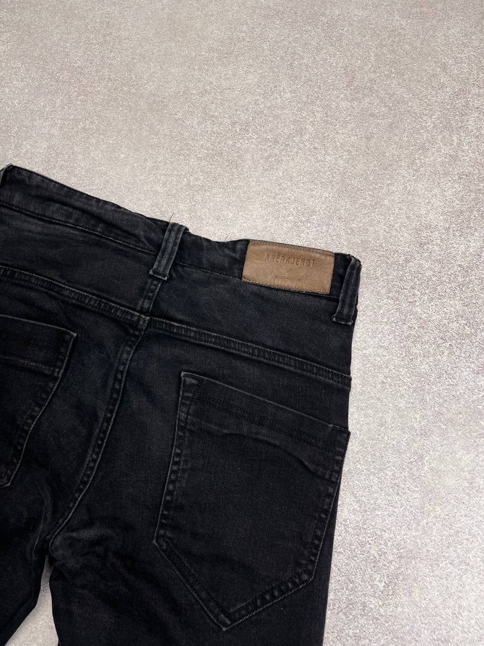 Anerkjendt × Japanese Brand × Vintage Vintage Anerkjendt Black Denim Pants Y2K 32 Size US 32 / EU 48 - 6 Thumbnail