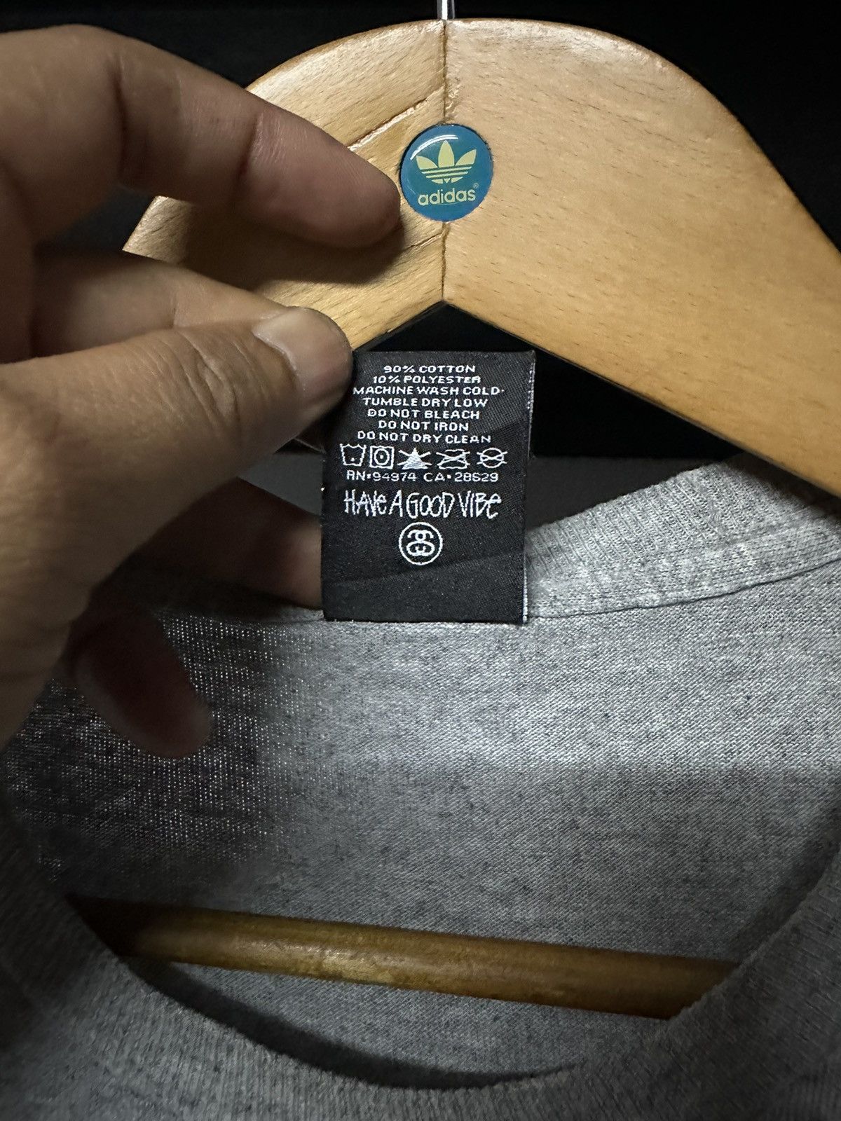 Stussy × Vintage Vintage Stussy Horror Halloween Tee Size US M / EU 48-50 / 2 - 5 Thumbnail