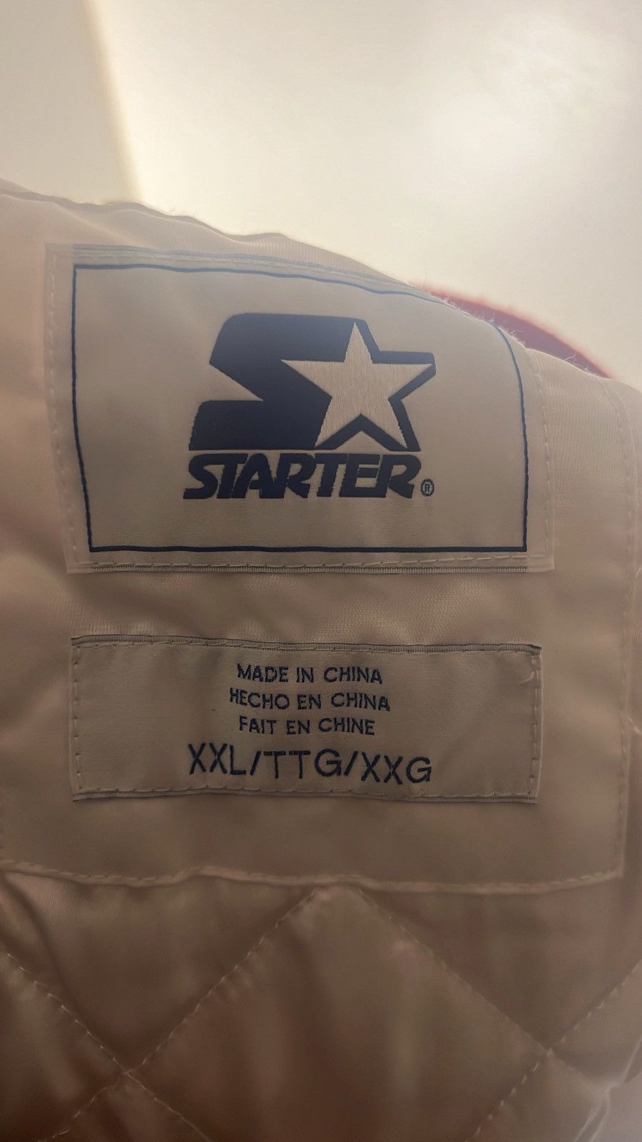 Starter Men's Buccaneers throw back varsity jacket Size US XXL / EU 58 / 5 - 3 Thumbnail