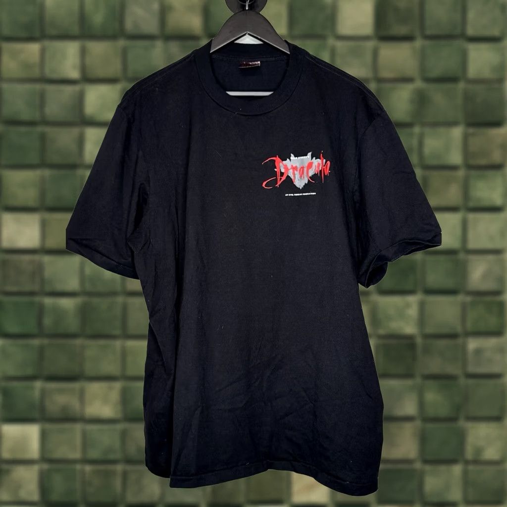 Vintage Bram Stoker’s Dracula Horror Movie T Shirt Black XL Crew Neck The Evil Thread Single Stitch Men Mens Size US XL / EU 56 / 4 - 1 Thumbnail