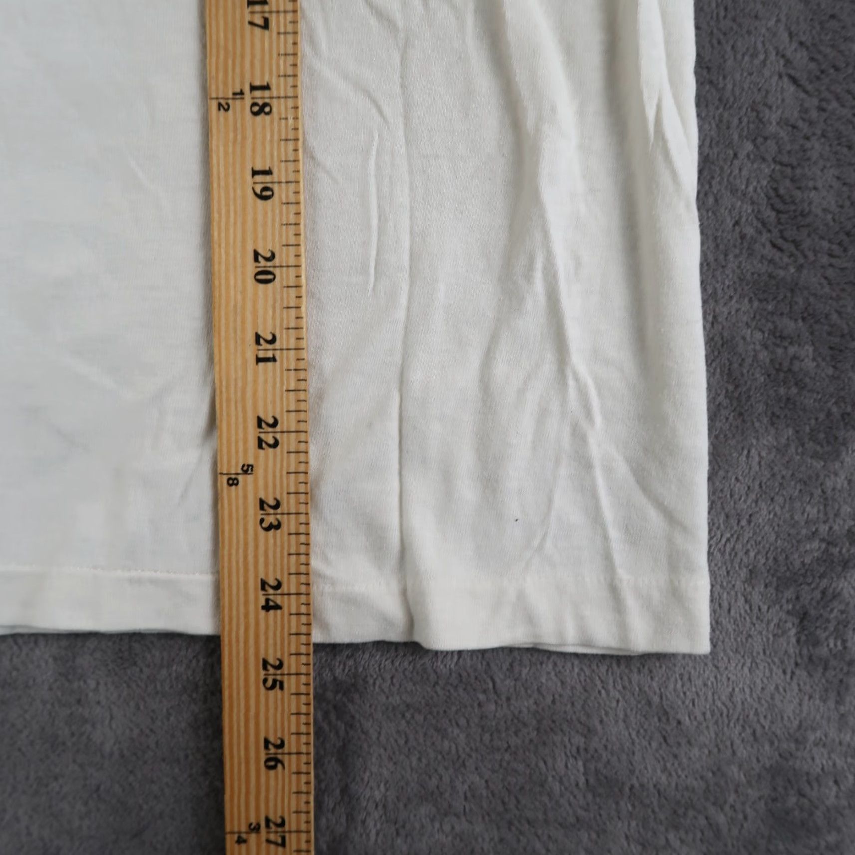 Champion VINTAGE Champion Team USA Long Sleeve Shirt Mens L White 1980s Cotton Blend Made in USA Size US L / EU 52-54 / 3 - 6 Thumbnail