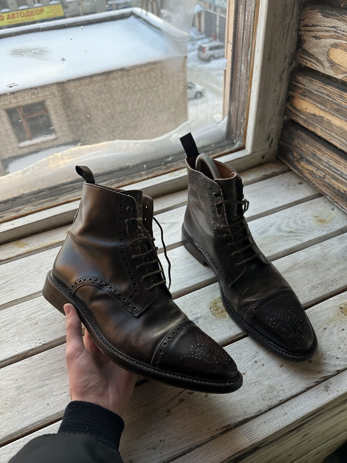Suitsupply 🚨SUITSUPPLY OXFORD BOOTS AVANT GARDE SHOES SUIT SUPPLY Size US 10 / EU 43 - 1 Thumbnail