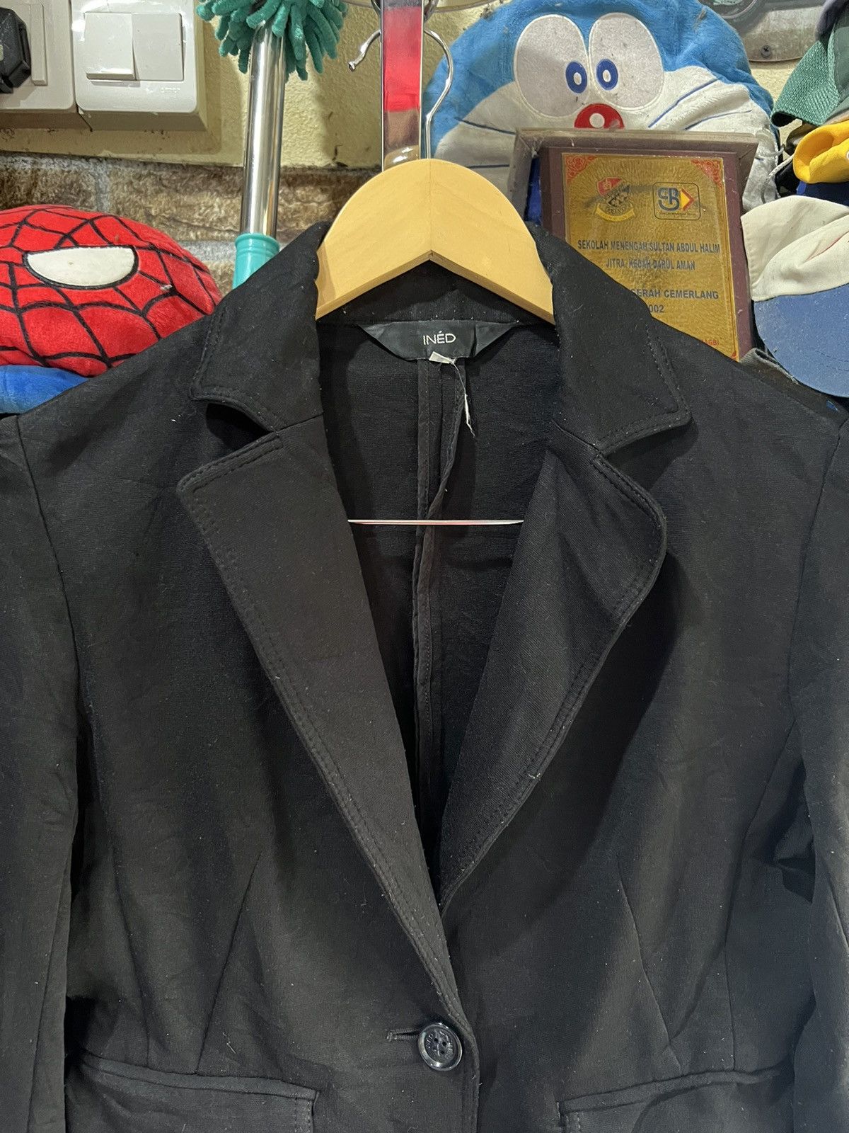 Yohji Yamamoto 🔥Inéd by Yohji Yamamoto Stretchable Blazer Size XS / US 0-2 / IT 36-38 - 3 Thumbnail