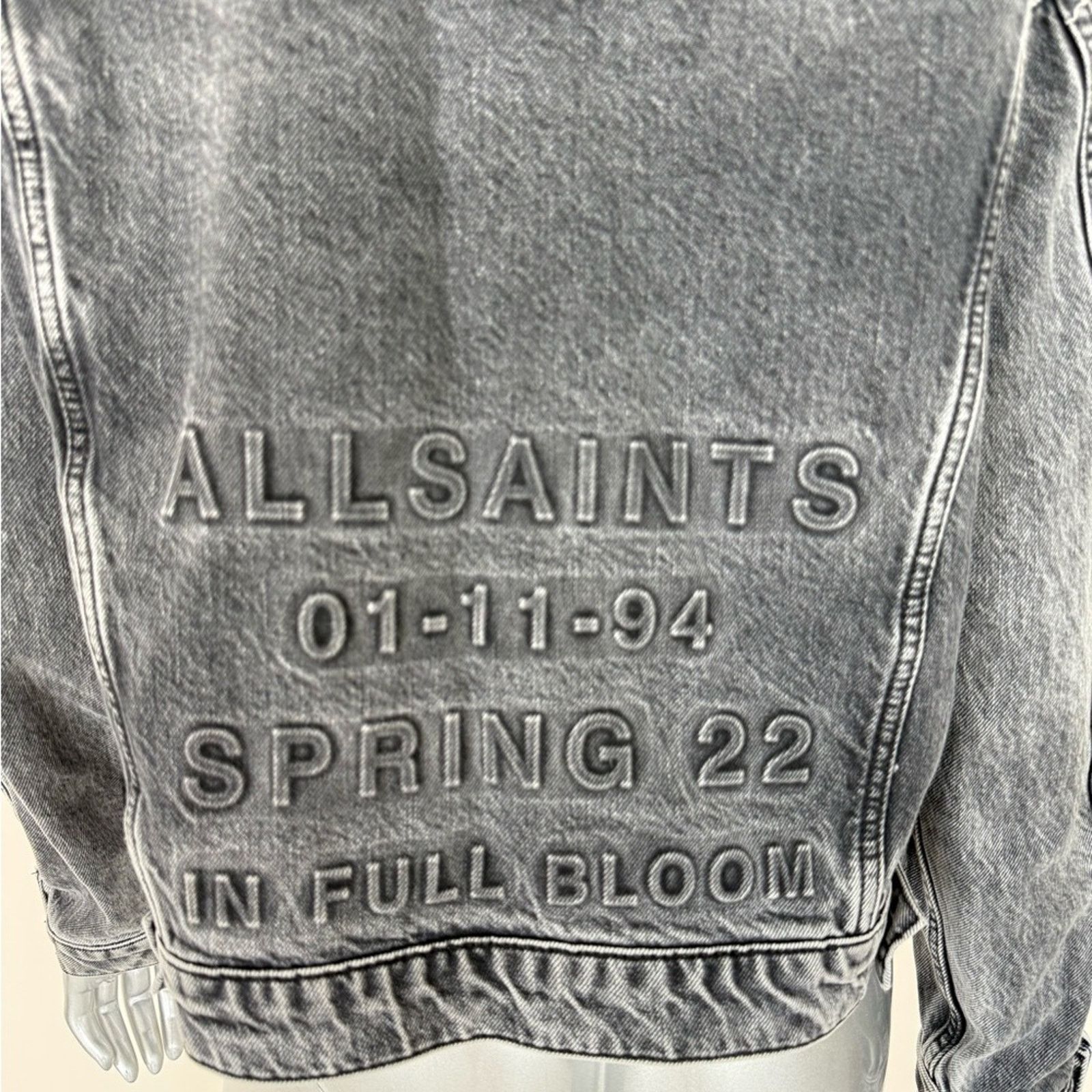 Allsaints ALLSAINTS women jeans oversized jacket size 2 US Size XS / US 0-2 / IT 36-38 - 5 Thumbnail