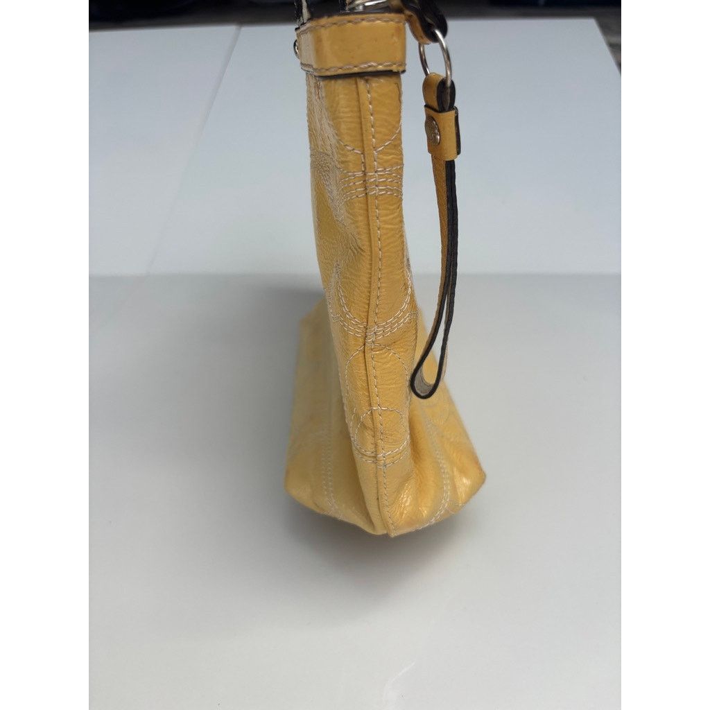 Coach Yellow Patent Vintage Coach Small Totebag Size ONE SIZE - 14 Thumbnail