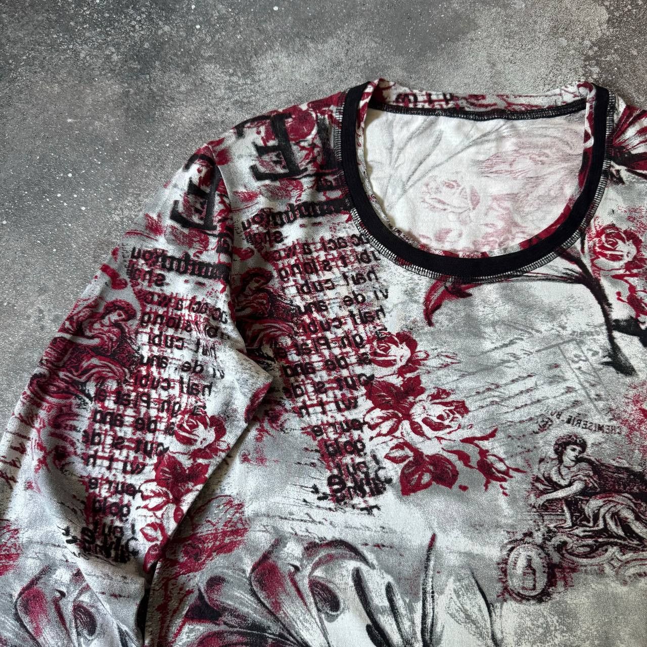 Hysteric Glamour Amazing Mesh Long Sleeve Top (Jean Paul Gaultier Style) Size L / US 10 / IT 46 - 3 Thumbnail