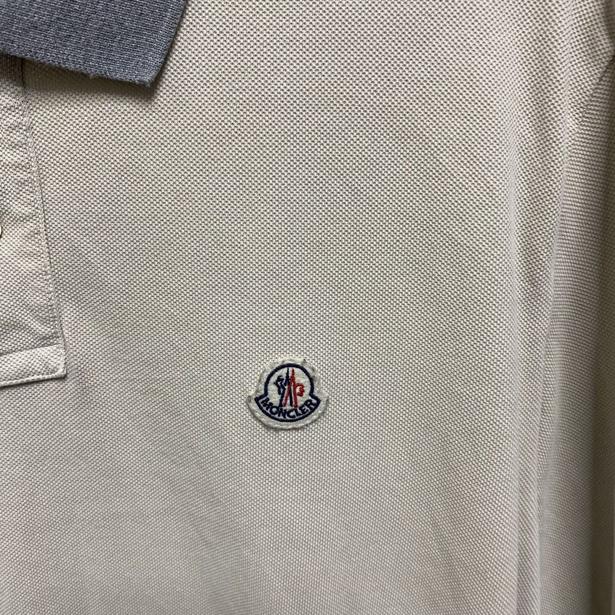 Moncler Moncler Long Sleeve Polo Shirt Size US XL / EU 56 / 4 - 5 Thumbnail