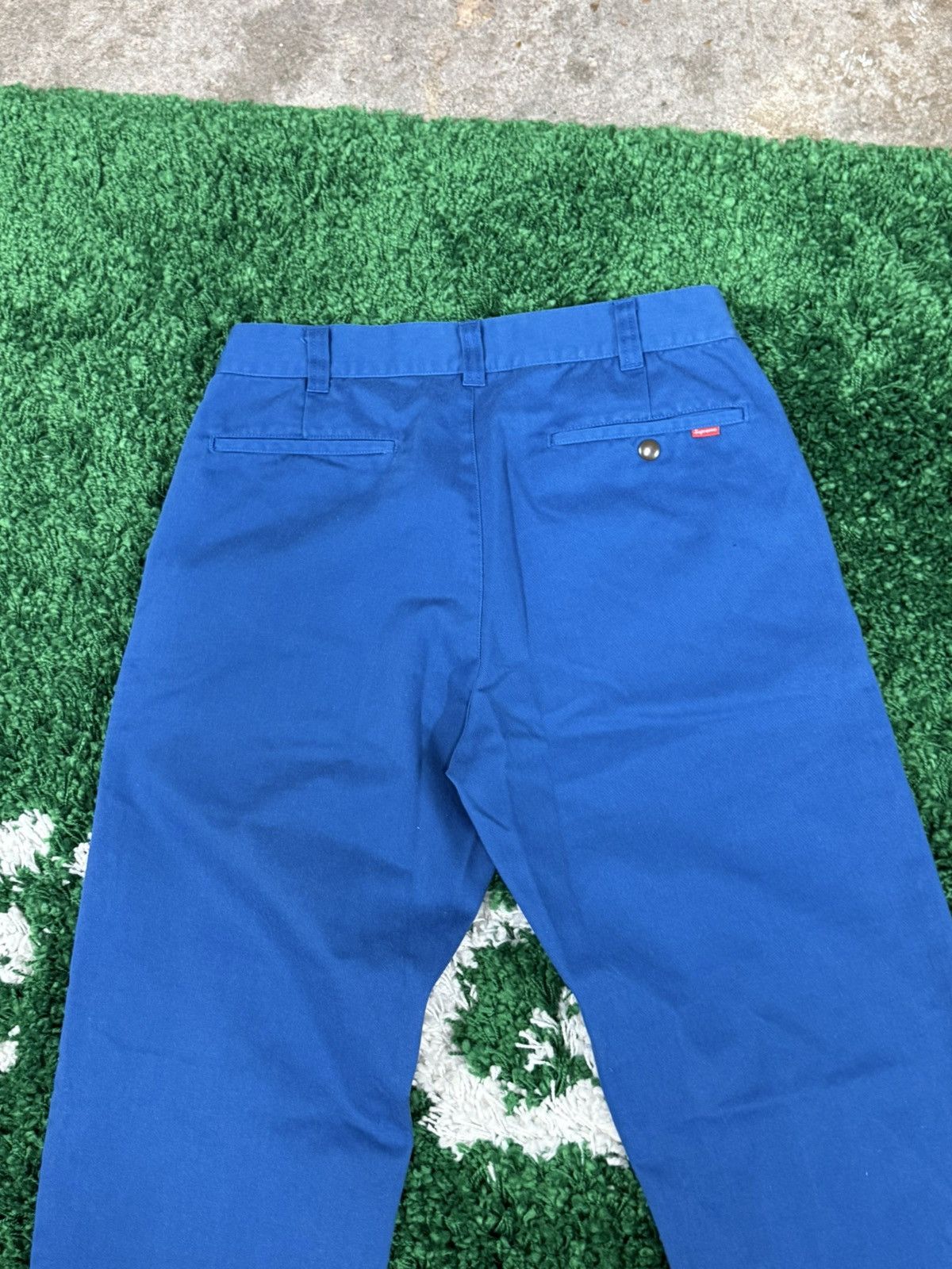 Supreme Royal Blue Work Chino Pants Sz. 30 SS19 874
