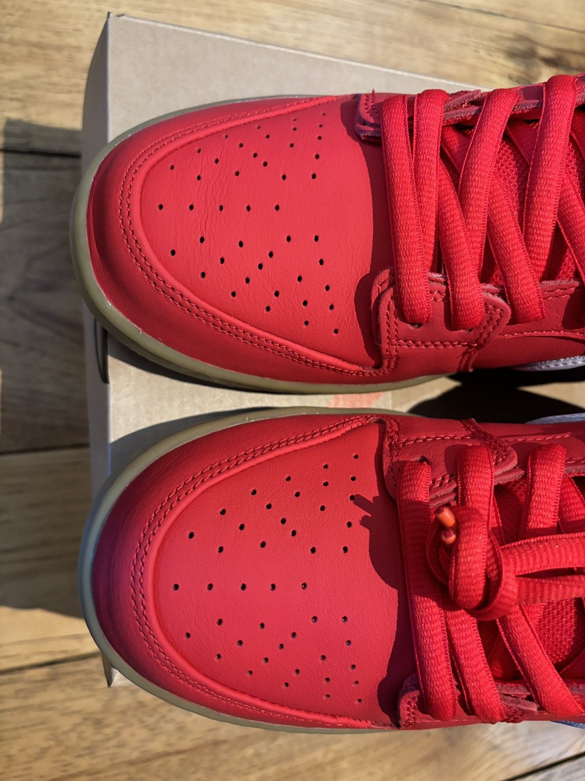 Nike Nike Dunk Low SB Orange Label Red Gum Size US 11 / EU 44 - 4 Thumbnail