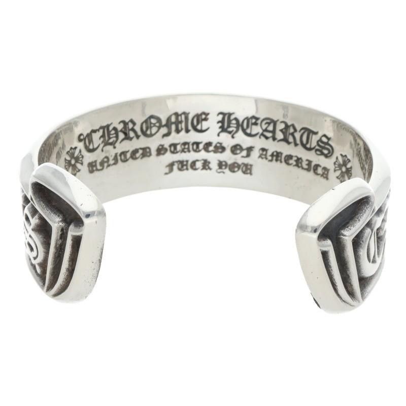 Chrome Hearts Chrome Hearts Scroll Label Bracelet Size ONE SIZE - 2 Thumbnail