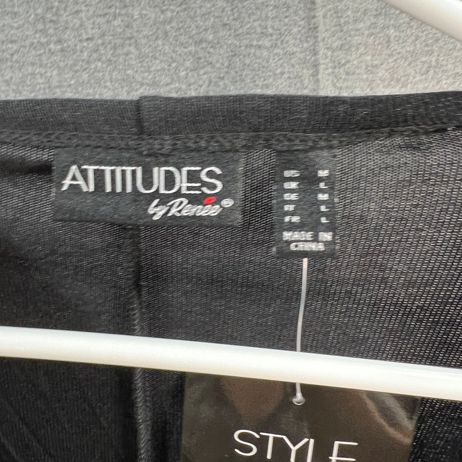 Other Attitudes by Renee Global Illusions Casknit Cocoon Cardiga Size M / US 6-8 / IT 42-44 - 10 Thumbnail